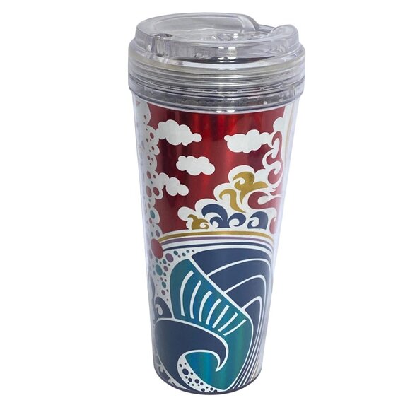 Royal Caribbean 2015 Souvenir Insulated Drink Cup 20 Oz  Whirley DrinkWorks - Picture 2 of 9